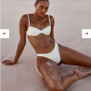 Byron Thong Monday Swimwear ivory